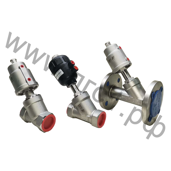 Клапан седельный отсечной фланцевый Дн25 КНО-ПГ125304-Ф (1")           (SV-HSF-AS-25NC-112)